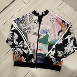 Adidas Graphic Tracksuit Jacket size medium